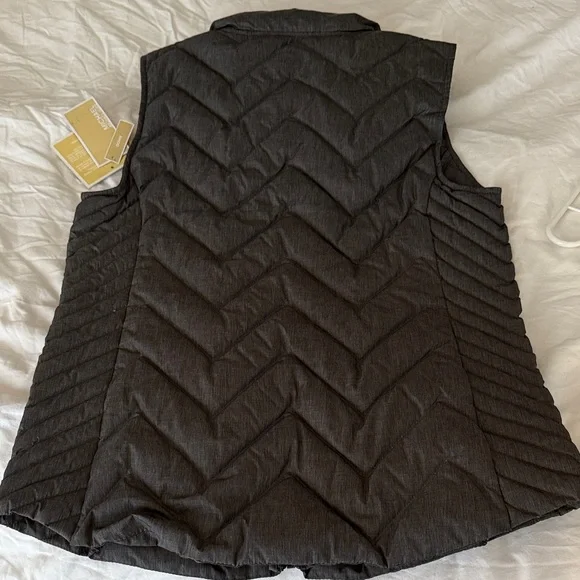 Michael Kors Charcoal Down Vest - Picture 4 of 8